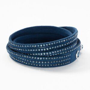 Swarovski Touchstone Crystal Wrap-Star Bracelet | Alcantara | Montana | NIB